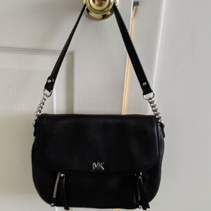 Michael Kors pebbled leather bedford bag
